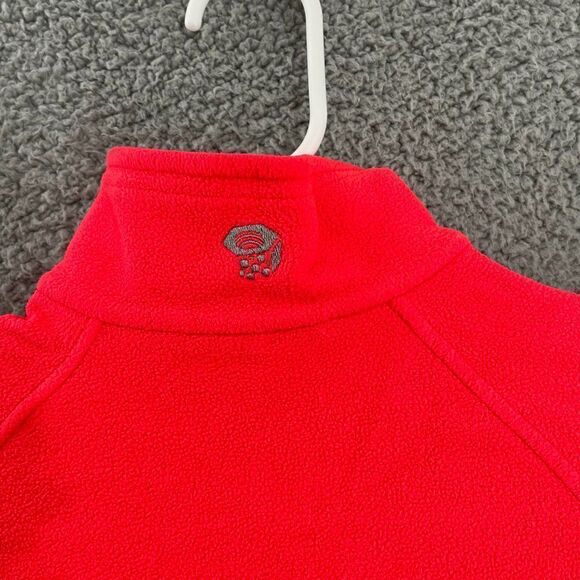 Mountain Hardwear Sweater Women S infrared 1/4 Zip Fleece - Picture 7 of 10